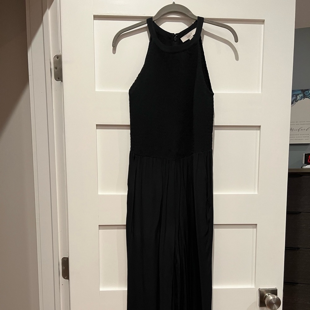 Anne Taylor Loft black jumpsuit in 2 Brand New with tags